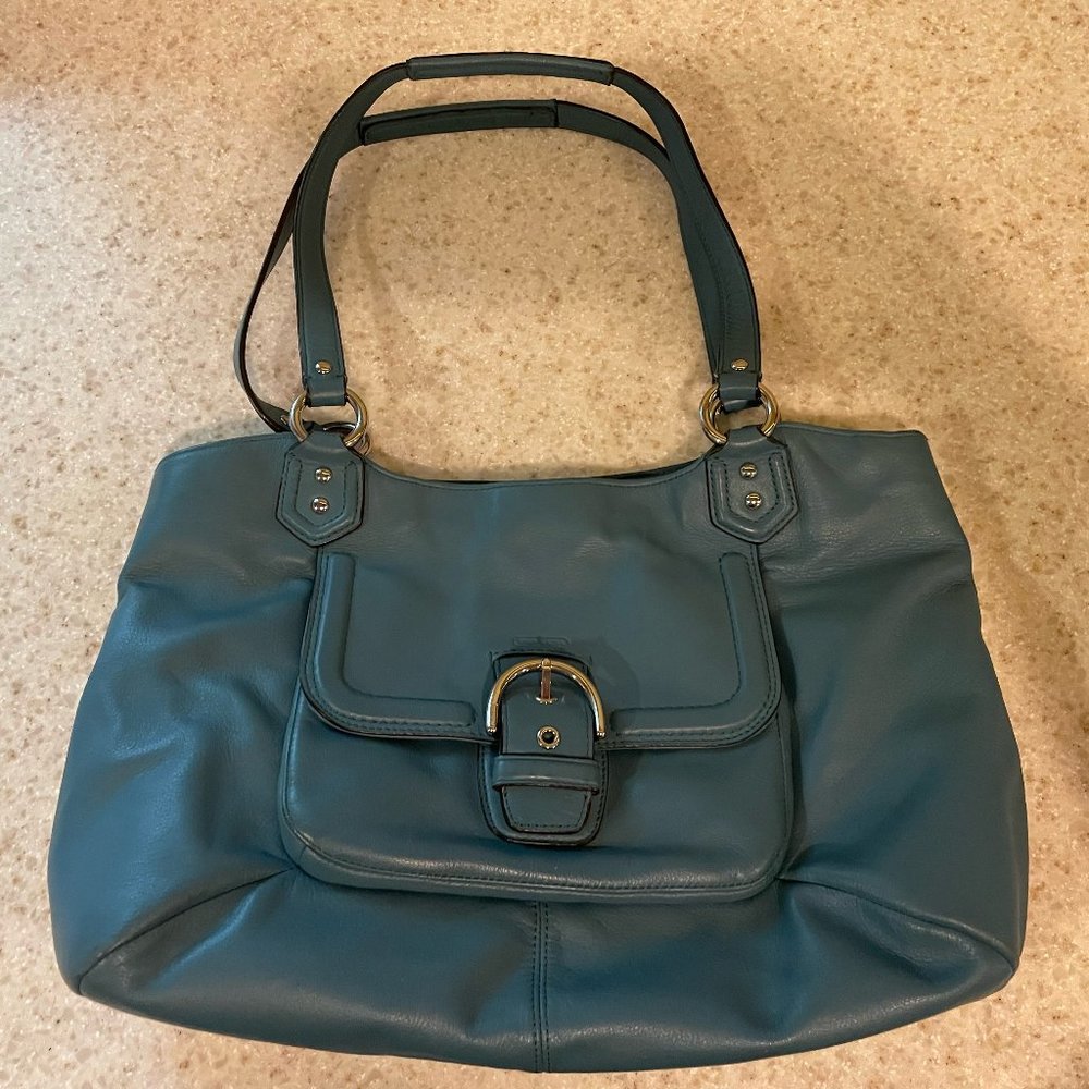Coach Campbell Leather Carryall Handbag F24961